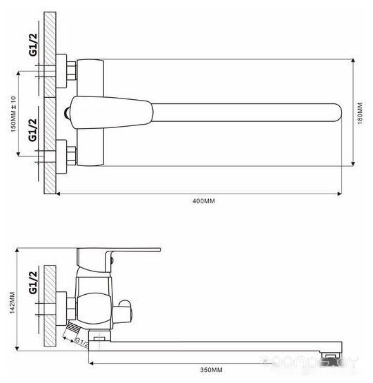 Смеситель Ekko E22303, фото 4