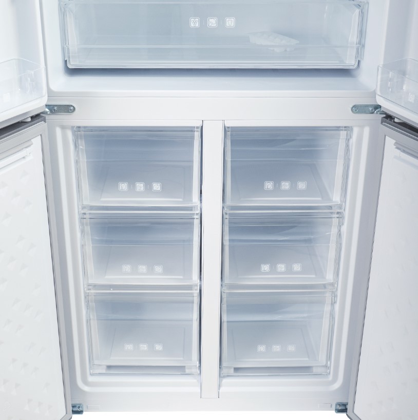Четырёхдверный холодильник CENTEK CT-1750 White, фото 8