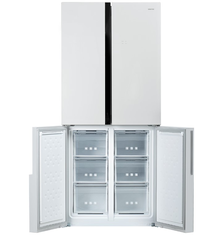 Четырёхдверный холодильник CENTEK CT-1750 White, фото 6