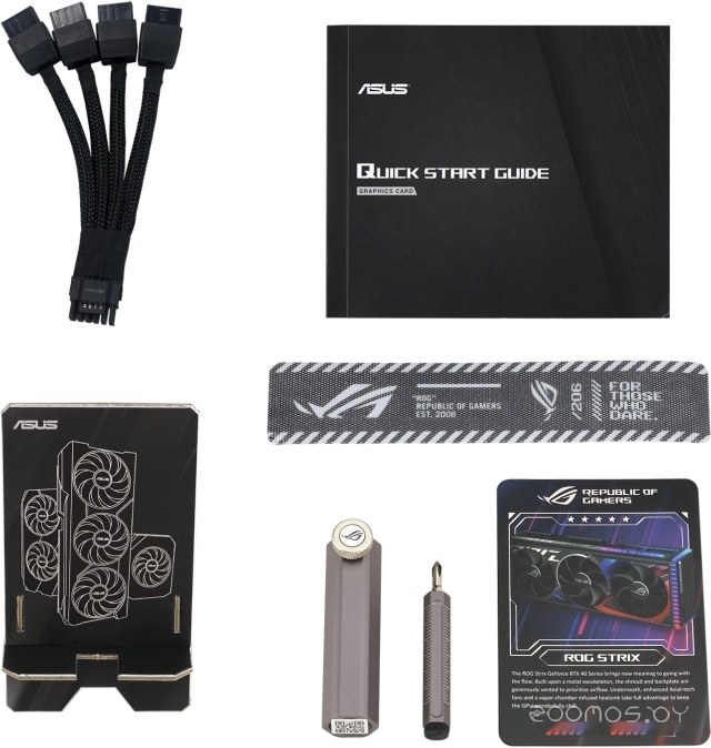 Видеокарта Asus ROG Strix GeForce RTX 4090 24GB GDDR6X ROG-STRIX-RTX4090-24G-GAMING, фото 6