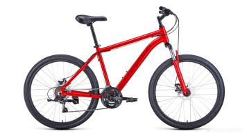 Велосипед Forward Hardi 26 2.1 D FR (18, красный, 2023)