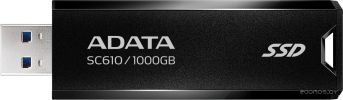 Внешний накопитель A-Data SC610 1000GB SC610-1000G-CBK/RD