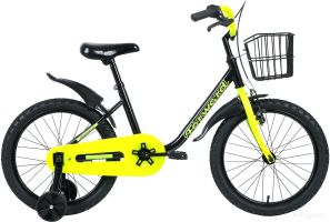 Детский велосипед Forward Barrio 18 2020 (черный/желтый)