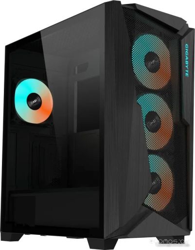 Корпус Gigabyte C301 Glass (черный), фото 1