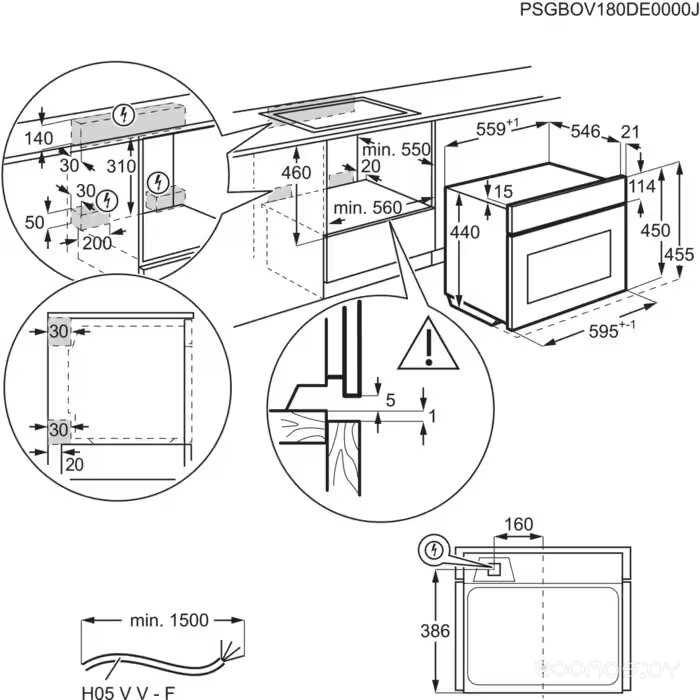 Микроволновая печь Electrolux EVM8E08X, фото 9