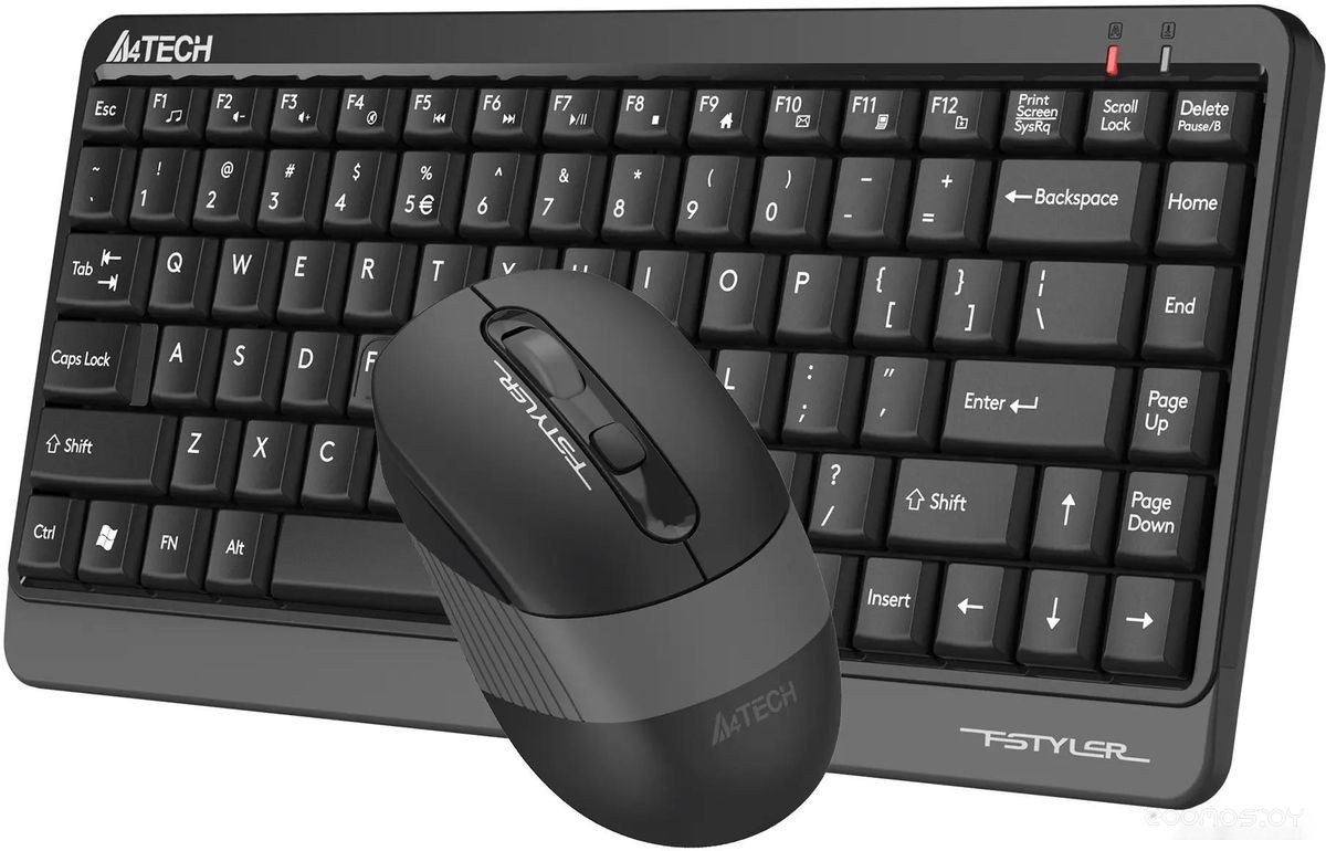 Офисный набор A4Tech Fstyler FG1110 (черный), фото 2