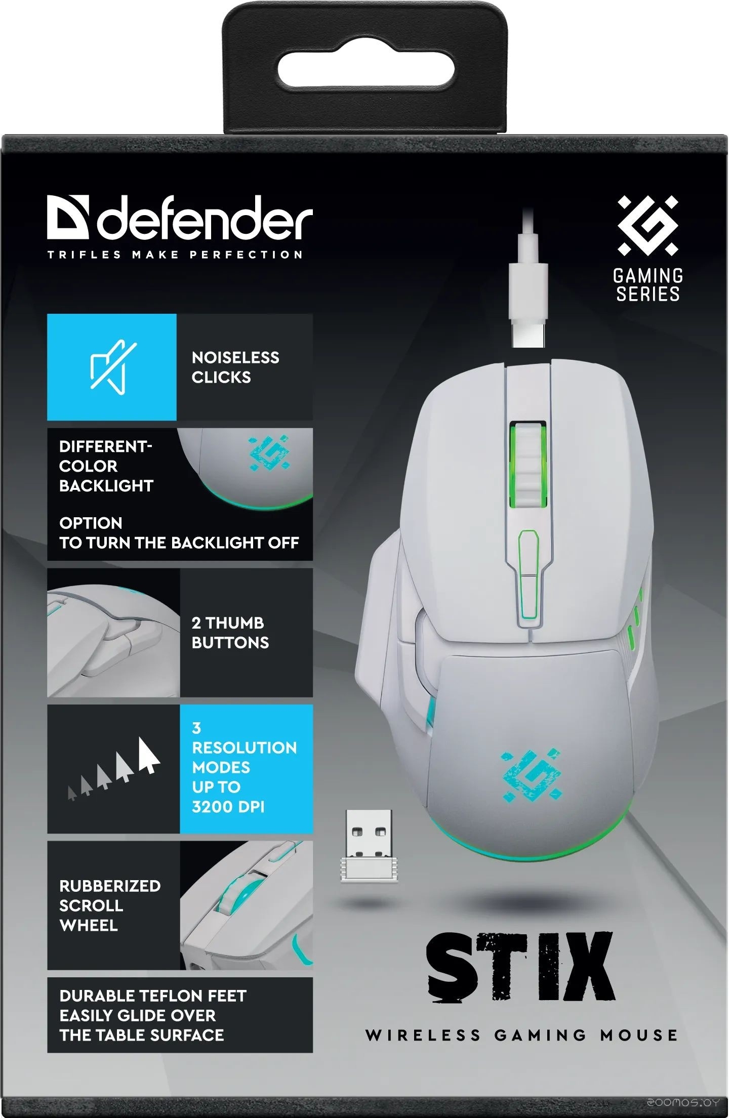 Игровая мышь Defender Stix GM-009, фото 3