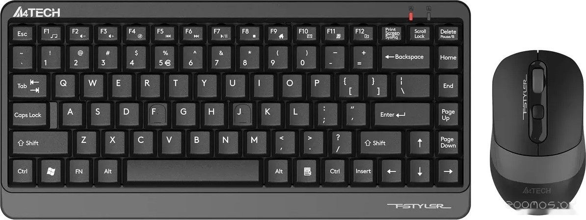 Офисный набор A4Tech Fstyler FG1110 (черный), фото 1