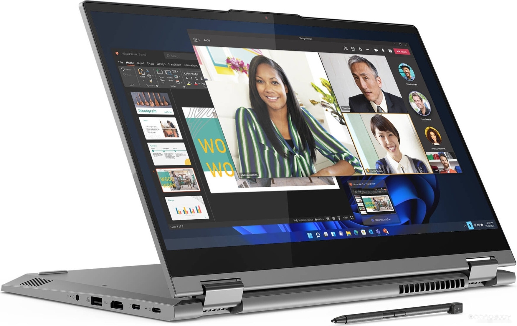 Ноутбук 2-в-1 Lenovo ThinkBook 14s Yoga G3 IRU 21JG0007RU, фото 6