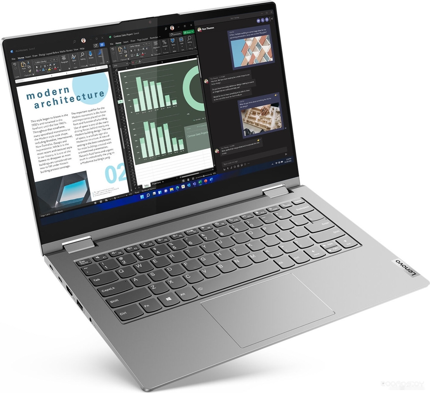 Ноутбук 2-в-1 Lenovo ThinkBook 14s Yoga G3 IRU 21JG0007RU, фото 14