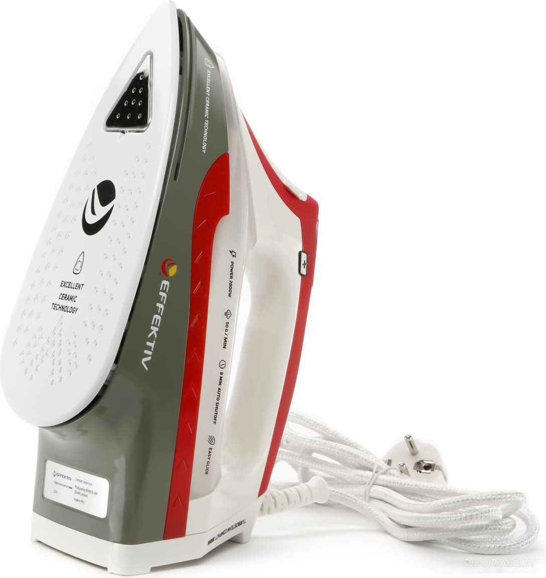 Утюг Effektiv Turbosteam 3000Х (красный), фото 22