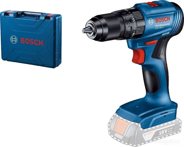 Ударная дрель-шуруповерт Bosch GSB 185-LI Professional 06019K3103 (без АКБ, кейс), фото 1