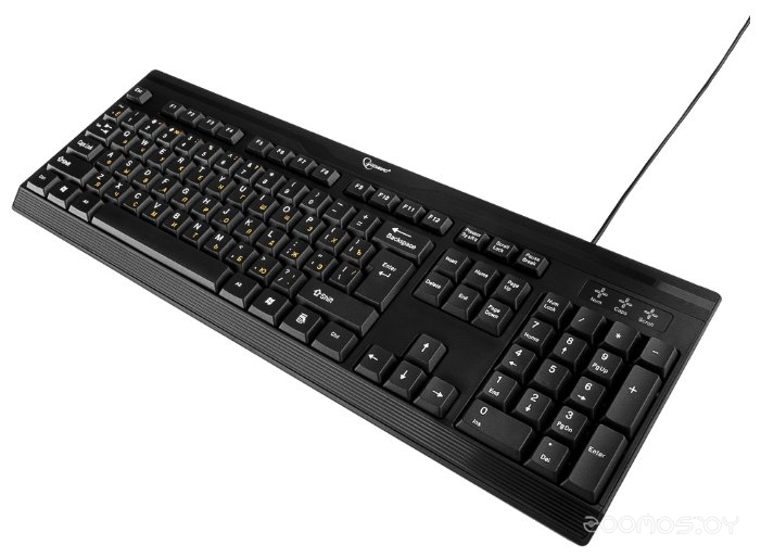 Клавиатура Gembird KB-8335U-BL Black USB, фото 2