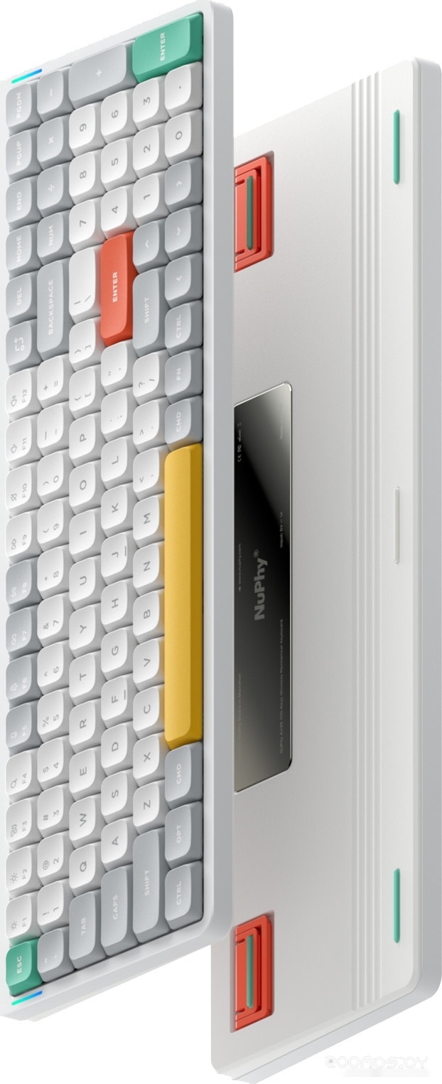 Клавиатура NuPhy Air96 Ionic White (Gateron Low Profile Red 2.0), фото 2