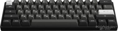 Клавиатура Akko 3061S Black & Sliver (Akko Cream Yellow V3 Pro)