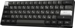 Клавиатура Akko 3061S Black & Sliver (Akko Cream Yellow V3 Pro)