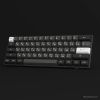 Клавиатура Akko 3061S Black & Sliver (Akko Cream Yellow V3 Pro)