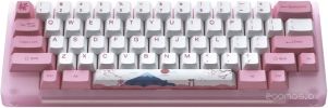 Клавиатура Akko ACR 59 Acrylic Tokyo (Akko CS Jelly Pink)