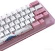 Клавиатура Akko ACR 59 Acrylic Tokyo (Akko CS Jelly Pink)