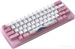 Клавиатура Akko ACR 59 Acrylic Tokyo (Akko CS Jelly Pink)
