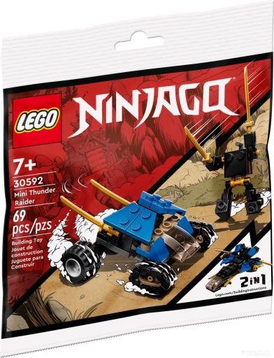 Конструктор Lego Ninjago 30592 Мини-внедорожник Молния