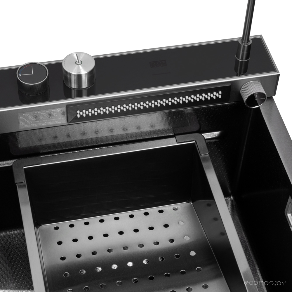 Кухонная мойка ARFEKA SENSOR ECO AR 750*450 BLACK, фото 8