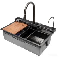 Кухонная мойка ARFEKA SENSOR ECO AR 750*450 BLACK