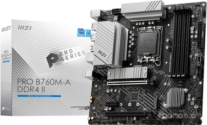 Материнская плата MSI Pro B760M-A DDR4 II, фото 2