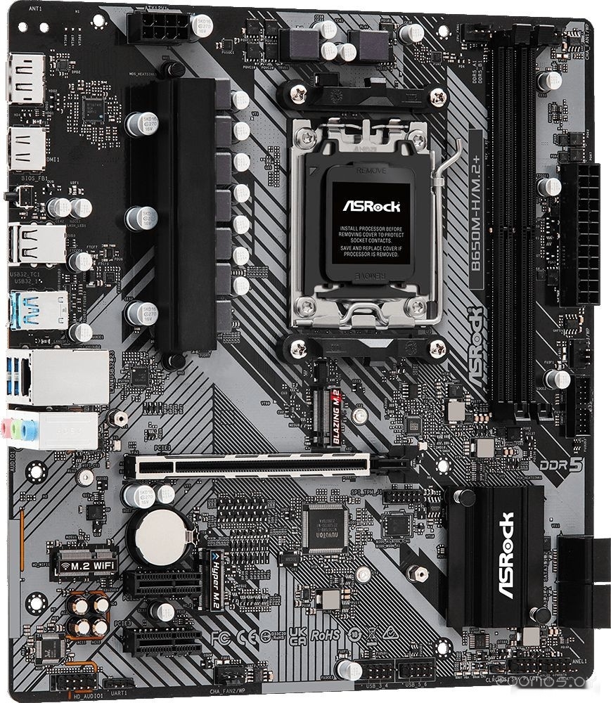 Материнская плата ASROCK B650M-H/M.2+, фото 4