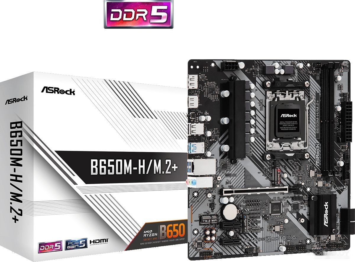 Материнская плата ASROCK B650M-H/M.2+, фото 5