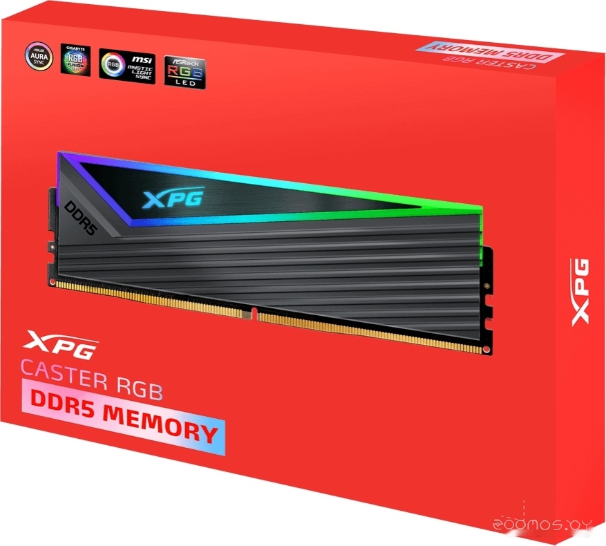 Оперативная память A-Data XPG Caster RGB 2x16ГБ DDR5 6400 МГц AX5U6400C3216G-DCCARGY, фото 12