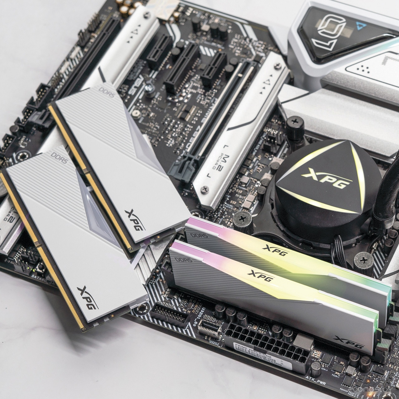 Оперативная память A-Data XPG Lancer RGB 2x16ГБ DDR5 7200МГц AX5U7200C3416G-DCLARWH, фото 6