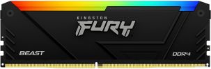 Оперативная память Kingston FURY Beast RGB 8ГБ DDR4 2666 МГц KF426C16BB2A/8