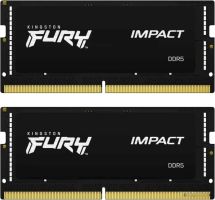 Оперативная память Kingston FURY Impact 2x32 ГБ DDR5 4800 МГц KF548S38IBK2-64