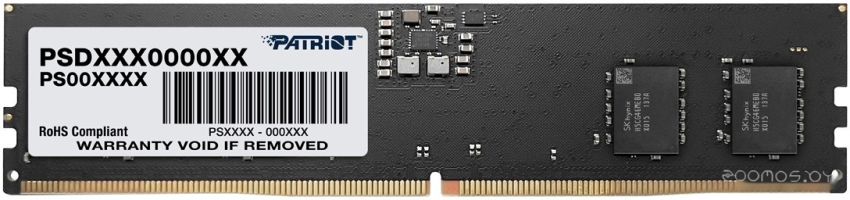 Оперативная память Patriot Signature Premium Line 32ГБ DDR5 4800МГц PSP532G48002H1
