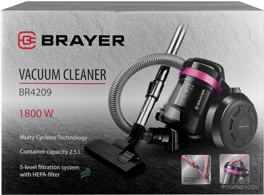 Пылесос Brayer BR4209, фото 4
