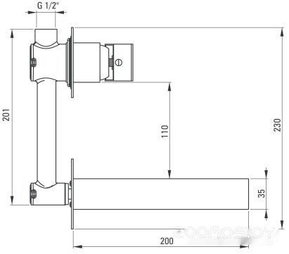 Смеситель Deante Anemon Bis BBZ N54L, фото 3