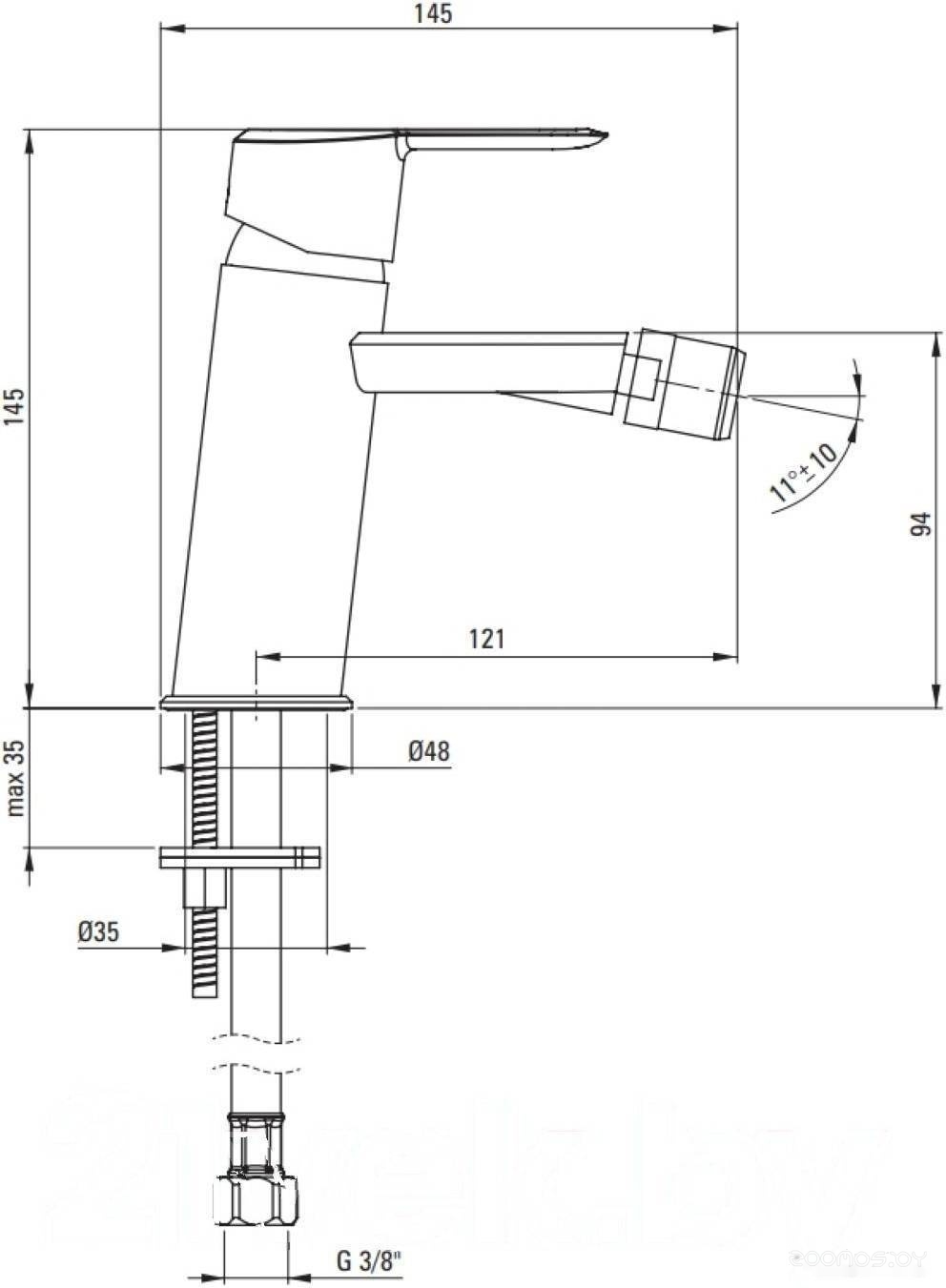 Смеситель Deante Arnika BQA Z30M, фото 3
