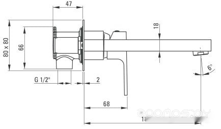 Смеситель Deante Anemon Bis BBZ N54L, фото 2