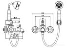 Смеситель Bravat Art F675109U-B