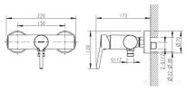 Смеситель Bravat Palace F9172217CP-01-RUS