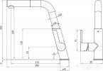 Смеситель Deante Silia Titanium BQS D73M