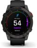 Умные часы Garmin Epix Sapphire Gen 2 (черный титан/черный)