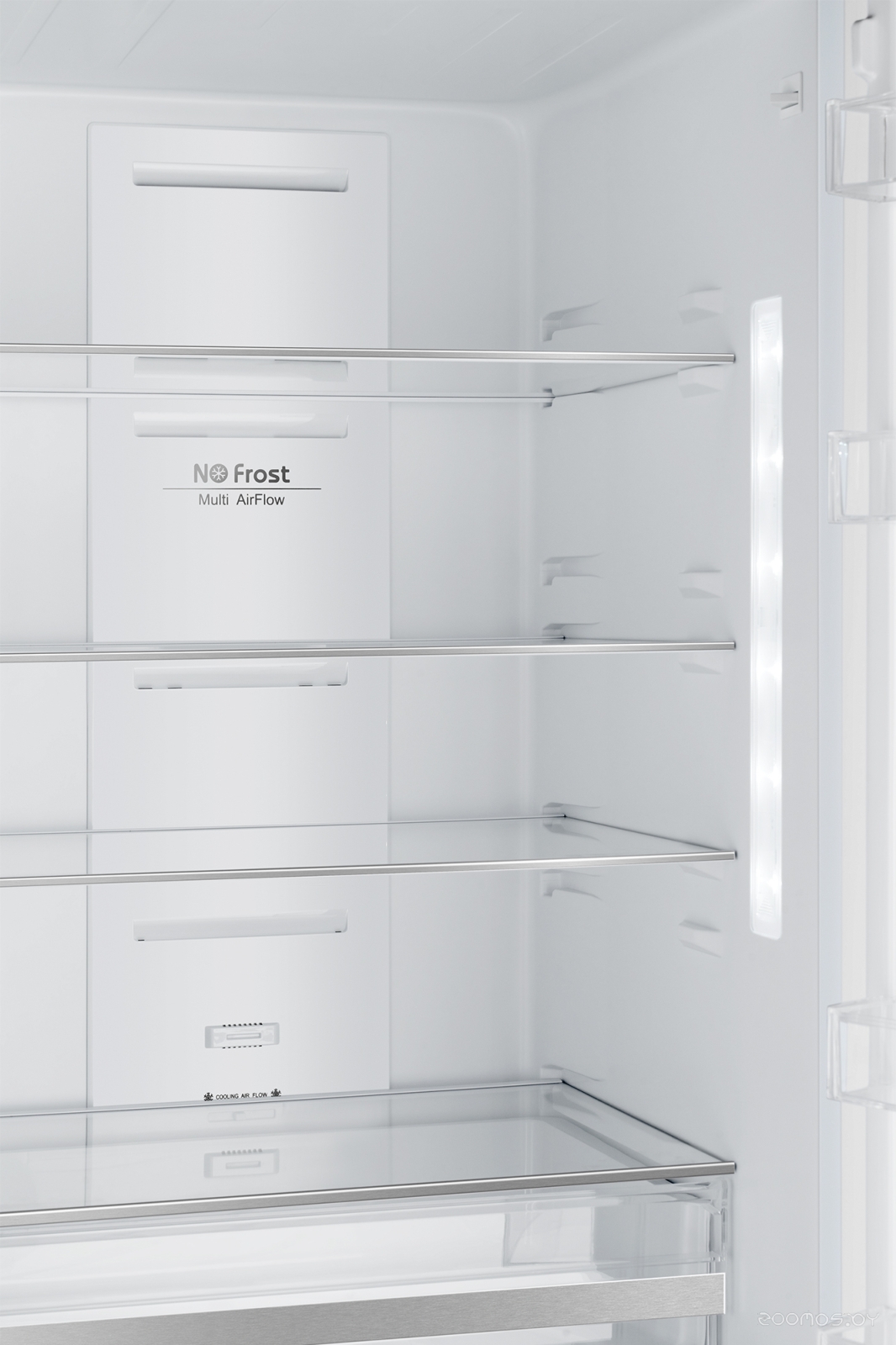 Холодильник Weissgauff WRK 2000 D Full NoFrost Inverter White Glass, фото 7