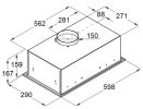 Вытяжка Maunfeld Crosby 850LED  белый