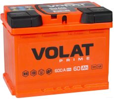 Автомобильный аккумулятор VOLAT Prime 60Ah 600A R+