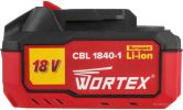 Аккумулятор Wortex CBL 1840-1 0329187 (18В/4 Ah)