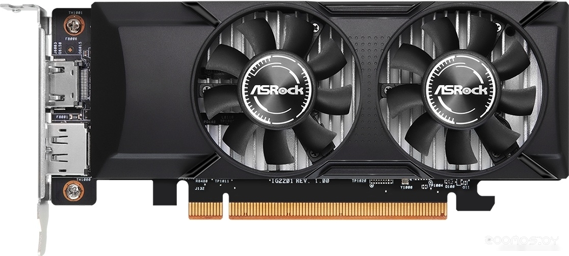 Видеокарта ASROCK Intel Arc A380 Low Profile 6GB, фото 3