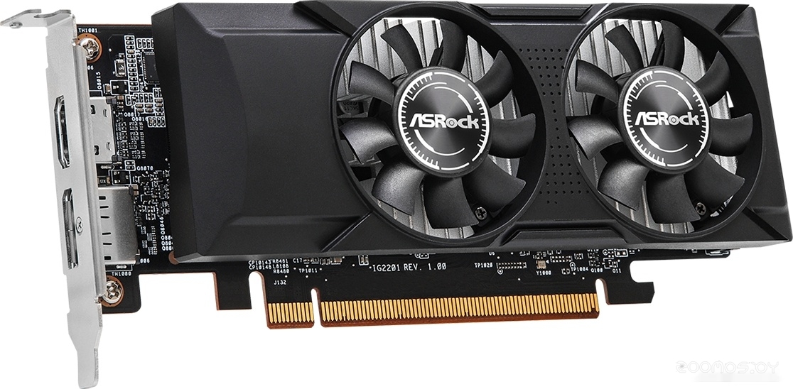 Видеокарта ASROCK Intel Arc A380 Low Profile 6GB, фото 4