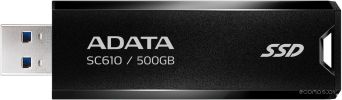 Внешний накопитель A-Data SC610 500GB SC610-500G-CBK/RD